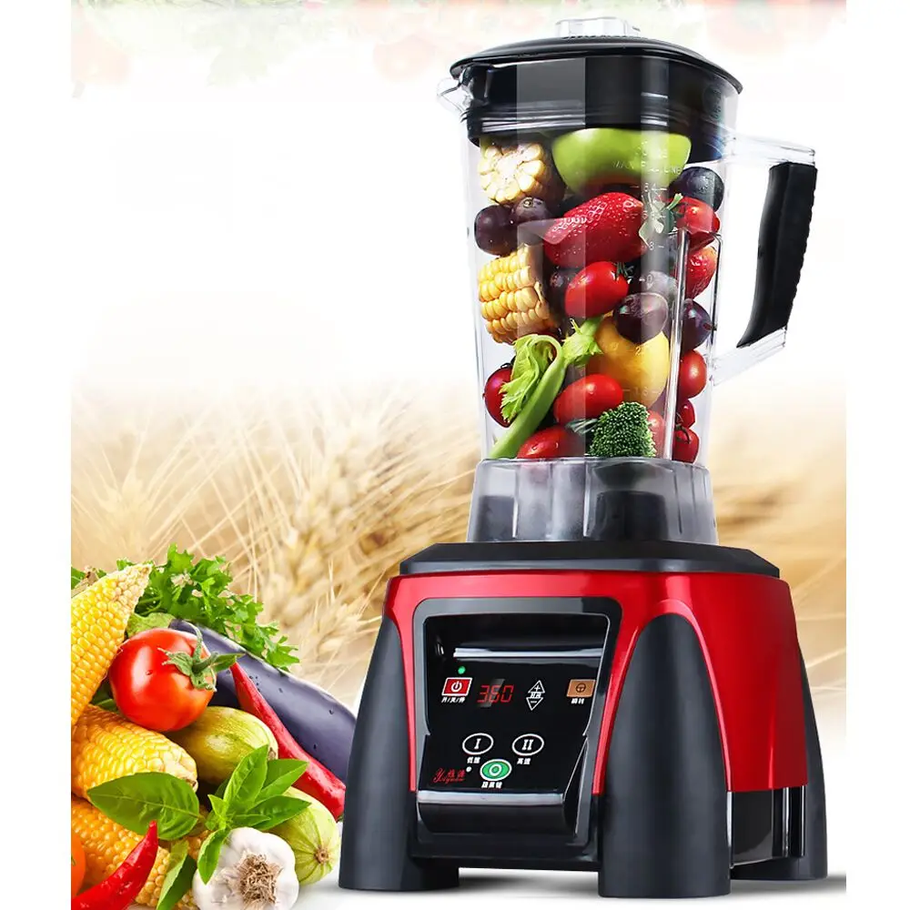 Description Picture 2 of itemYD-1108 2200 W Heavy Duty Commercial Blender Mixer High Power Power Cooking Robot Ice Blender Bar Fruit 2L Capacity Food Mixers