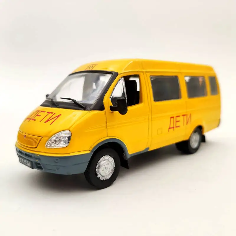 DeAgostini 1/43 ГАЗ 322121 ГАЗель ДЕТИ USSR литые модели автомобилей игрушки|Наземный