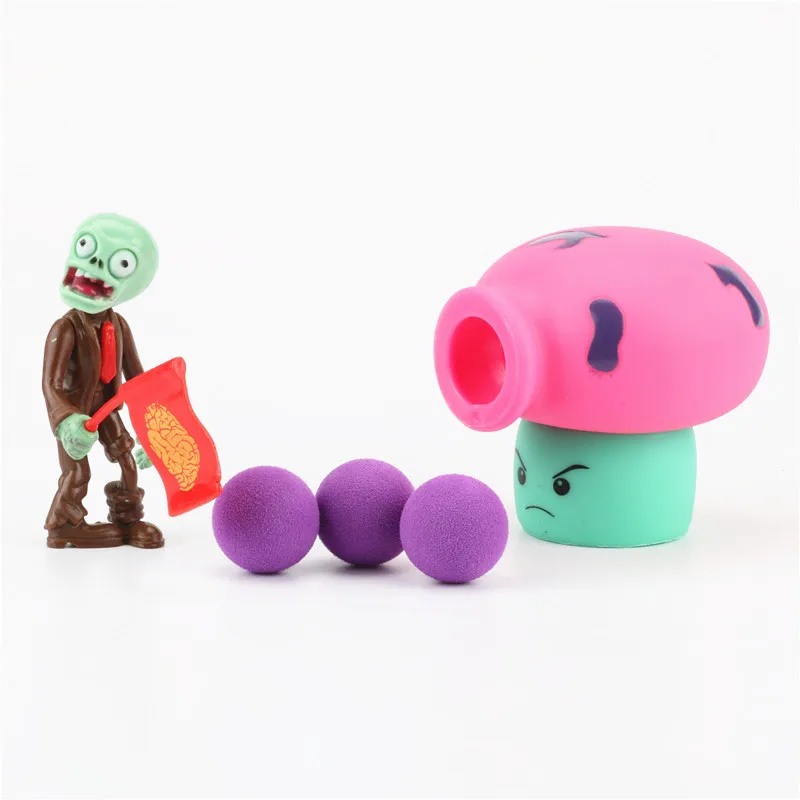 PVC Plants VS Zombies Action Figure Toys PVZ Peashooter Chomper Zombie Anime Figures Model Funny Toys For Children