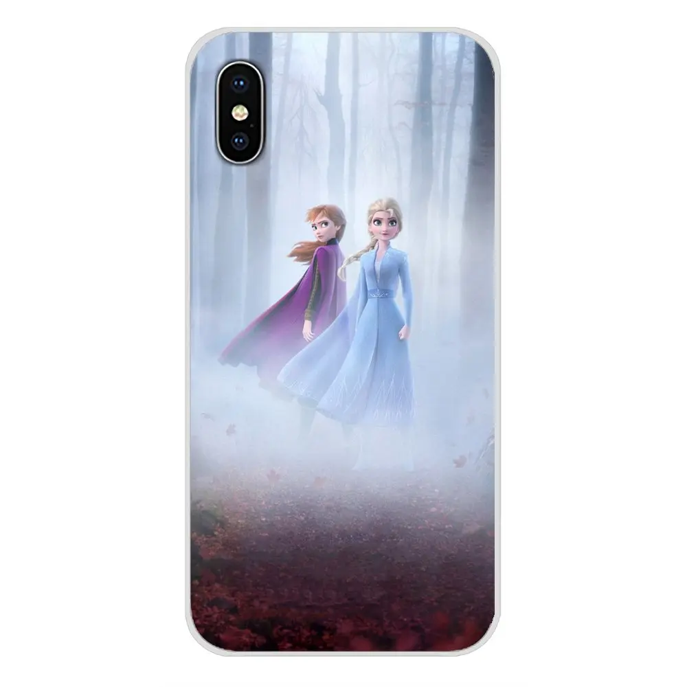 images 11 Аксессуары чехол для телефона Принцесса Эльза Анна для Apple IPhone X XR XS 11Pro MAX 4S 5s 5C SE 6S 7 8 Plus ipod touch 5 6 - Цвет: images 11