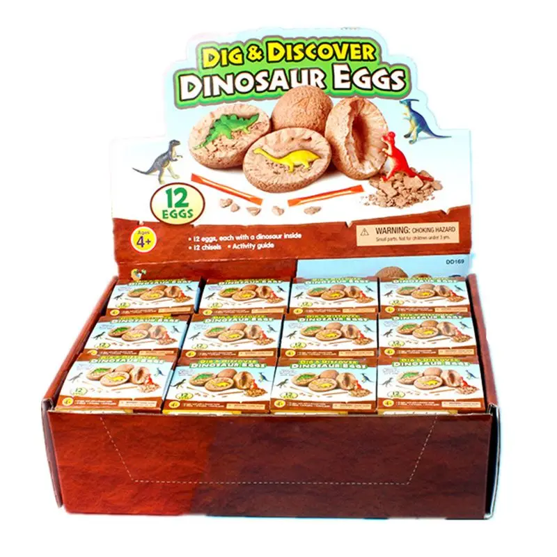 Игрушка яйцо динозавр Eggs12 Dino обучающая игрушка STEM для детей подарок на вечеринку