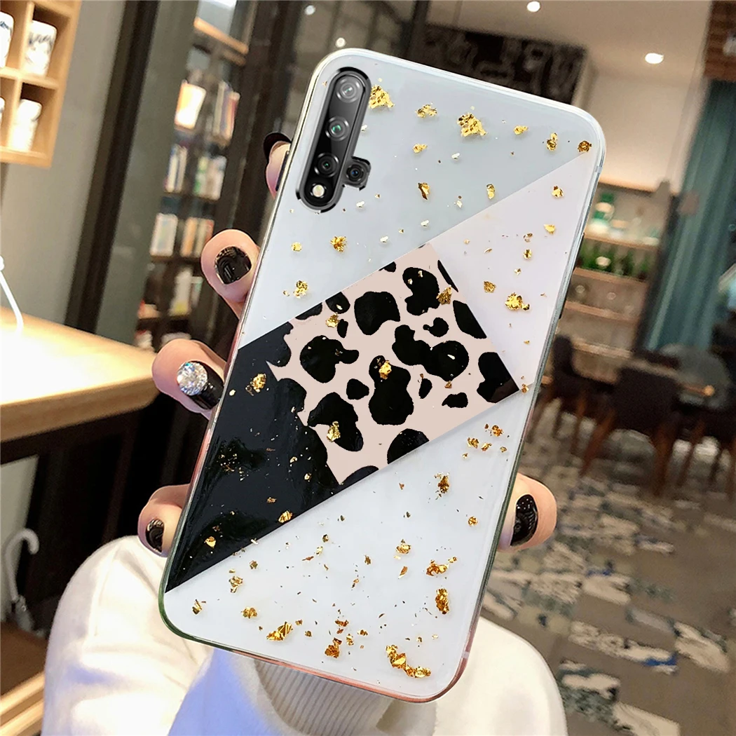 Блестящий Мягкий чехол для Huawei P8 lite 2017 P9 P10 P20 Lite Pro Nova 3 3i Honor 8X V10 8 9 Mate 10 20 lite|Бамперы|