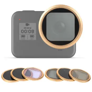 

JSR JUNESTAR Anti Light Pollution CPL ND4 ND8 ND16 ND32 Action Camera Filter Night Filter for GOPROS HERO 8 Action Sports Camera