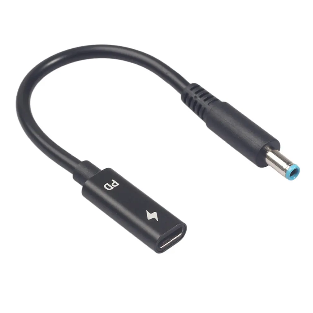 Type C Female to HP4506 Male Power Adapter Cable with PD Chip For Laptop Charger 1