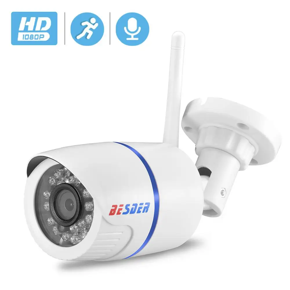 Ip камера наружного видеонаблюдения BESDER 720P 1080P Wi Fi Onvif слот для SD карты|Камеры