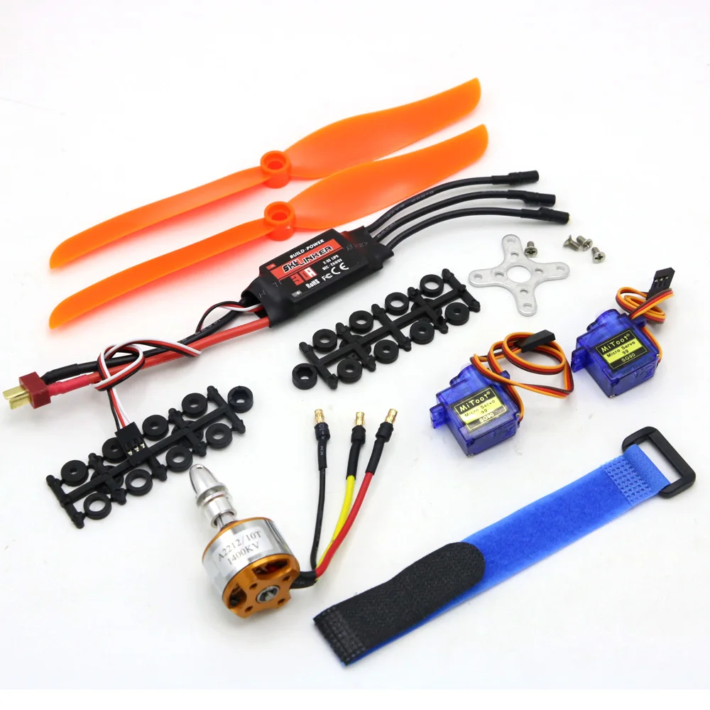 Motor sem Escova Servo para rc 30a 40a - Blheli Esc Sg90 9g Micro Avião Asa Fixa Helicóptero A2212 2212 2200kv 1400kv 1000kv 10 9g micro servo para rc avião asa fixa helicóptero