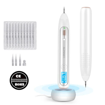 

LCD Plasma Pen LED Lighting Laser Tattoo Mole Removal Machine Face Care Skin Tag Removal Freckle Wart Dark Spot Remover wireless