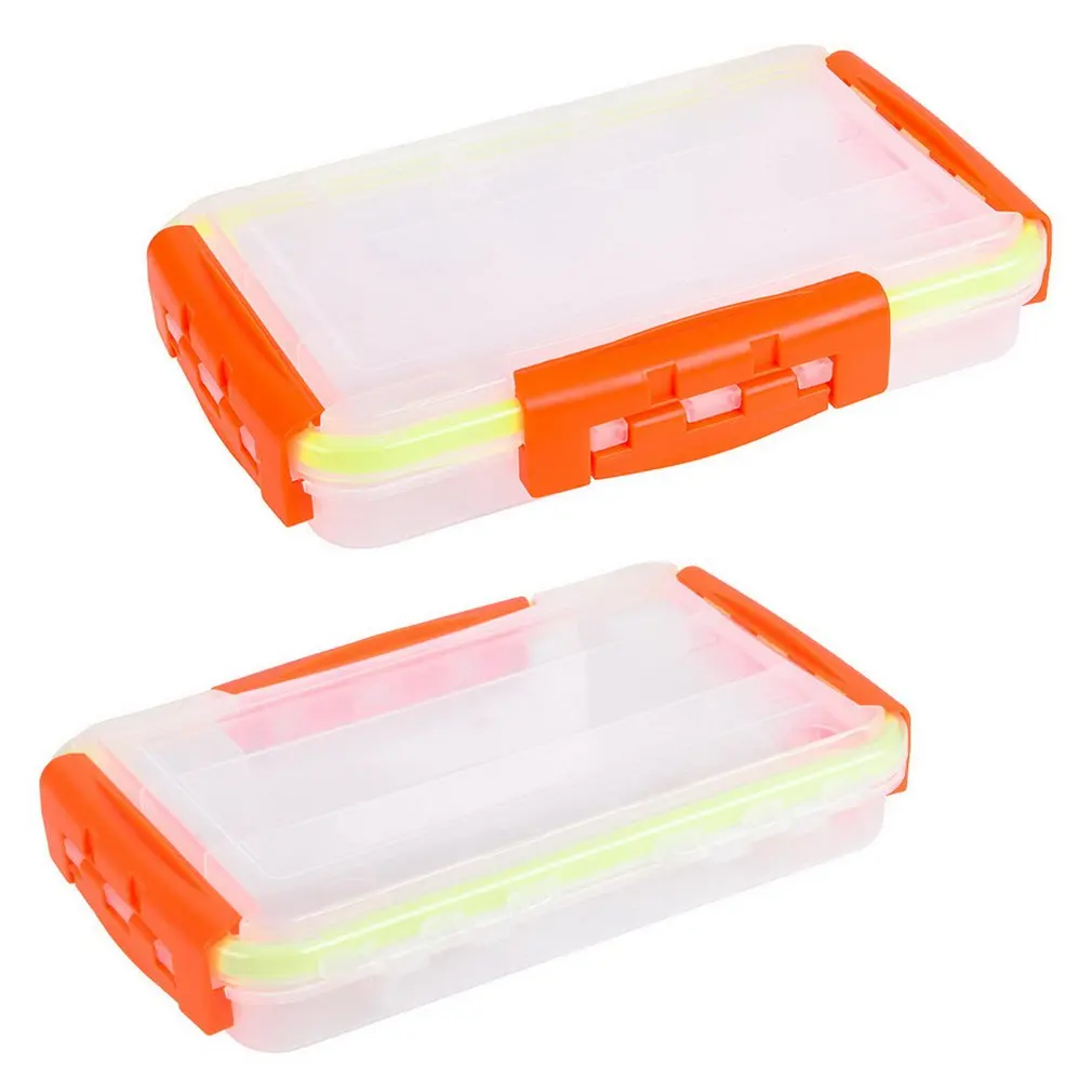 Magnetic Fly Fishing Box High Strength ABS Waterproof Transparent Lid Fishing Tackle Box Hook Lure Flies Box