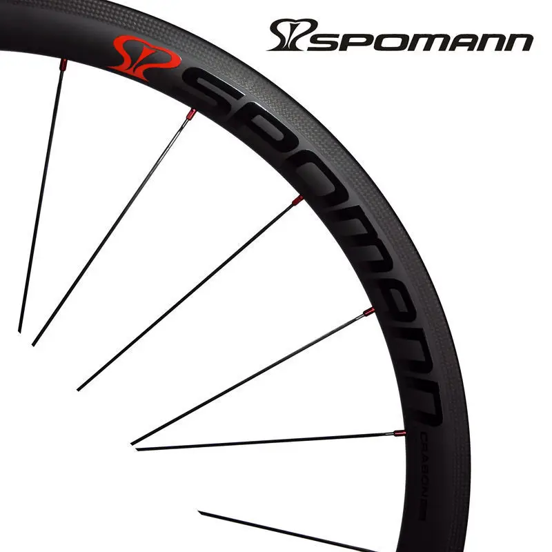 Spomann, Portman Rs40 просторное регулируемое фетальное углеродное волокно колесо для шоссейного велосипеда 120 кольцо 700C