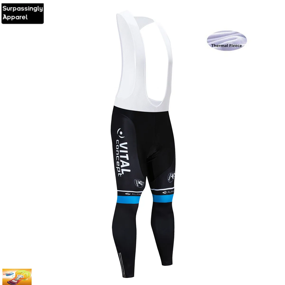 Зима VITAL Pro велосипедная майка 16D колодки велосипедные брюки набор Мужские Ropa Ciclismo термальная флисовая велосипедная Одежда Майо кулот