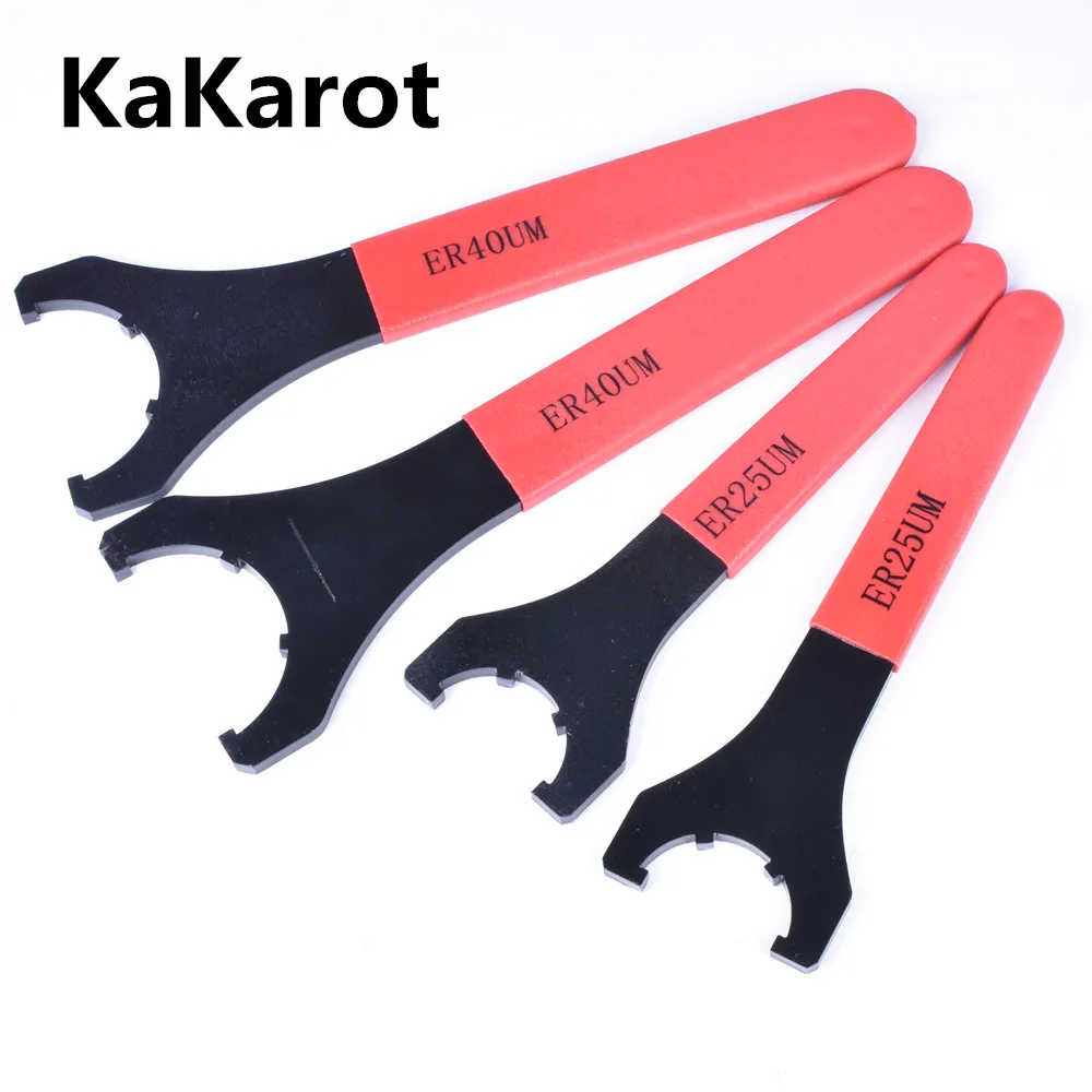 KaKarot-portabrocas tipo ER, llave de tuerca ER8A ER11A/ER16A/ER20A/ER25UM/ER32UM/ER40UM, herramienta de fresado CNC, herramientas de torno, llave inglesa