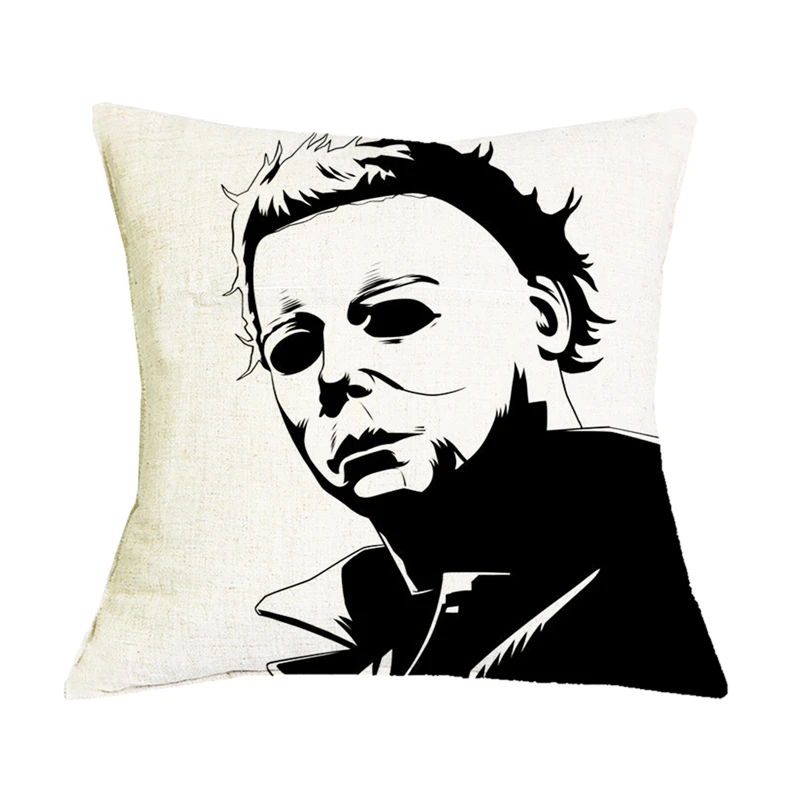 Pattern 7 01103 Подушка на Хэллоуин Чехлы Redesign Horror Movie charcers Killers чехол для подушки с принтом украшения дома наволочка для дивана - Цвет: Pattern 7