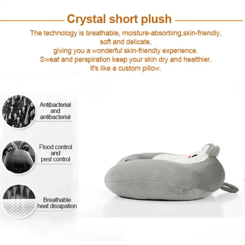 Ushaped Pillow Soft Panda Travel Neck Protective Pillow Plane