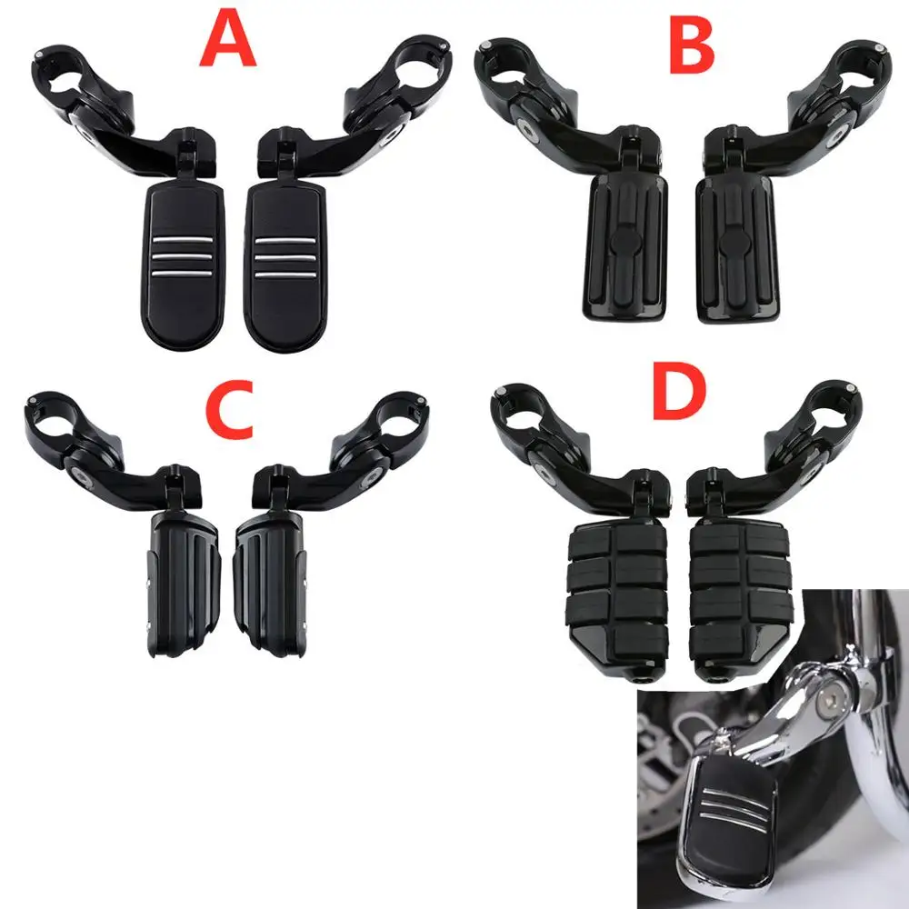 Moto Highway Pioli Per Harley Softail Sportster Touring Electra Street Glide Road King 1.25 "Engine Guard 1 1/4 Highway Bar