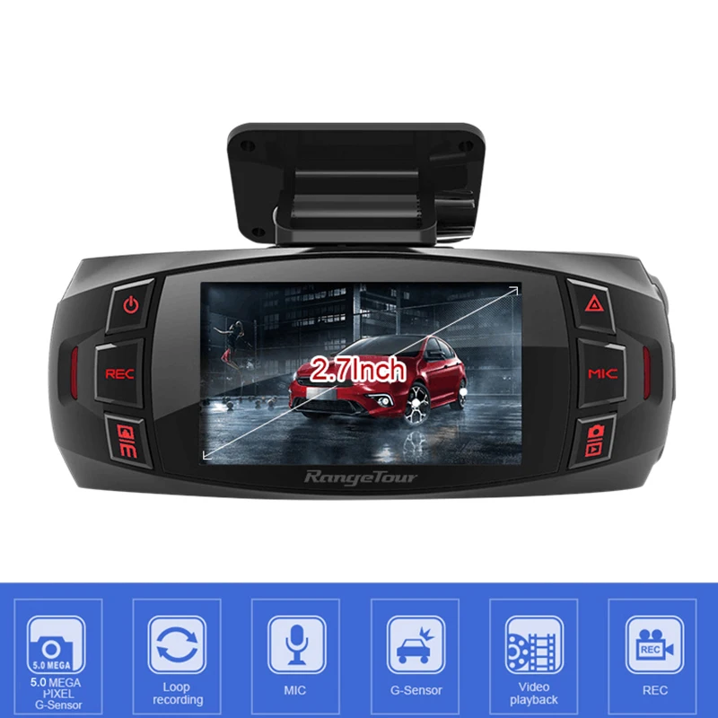 1080P Full Hd 2," Lcd рекордер вождения 170 градусов Автомобильный видеорегистратор приборная панель камера двойной объектив Спринт камера с задней камерой