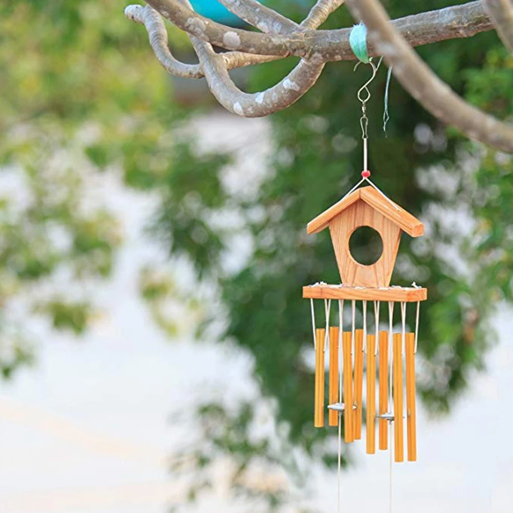 10pcs/set Party Multifunctional Wind Chimes Plants Stainless Steel Hanging Hook DIY Flower Basket Swivel Clip Ornaments Twisters
