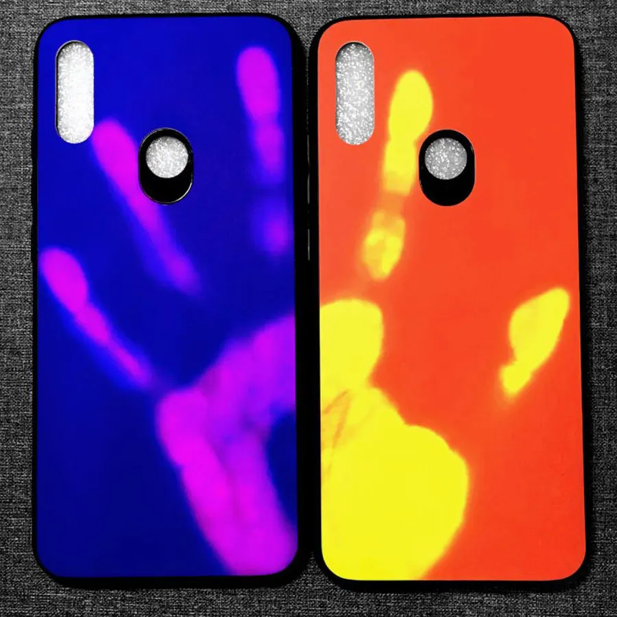 Для Xiaomi A2 A3 Lite чехол термальная индукция изменение температуры цветной для Redmi Note