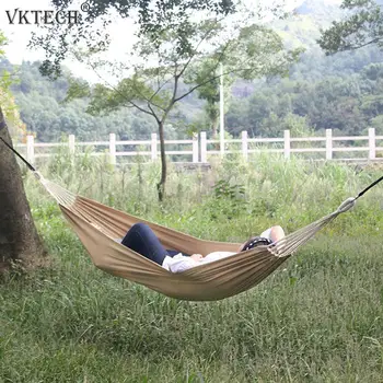 

Portable Camping Hammock Outdoor Garden Canvas Hanging Swing Hammocks Sleeping Bed for Backpacking Travel Hiking Picnic