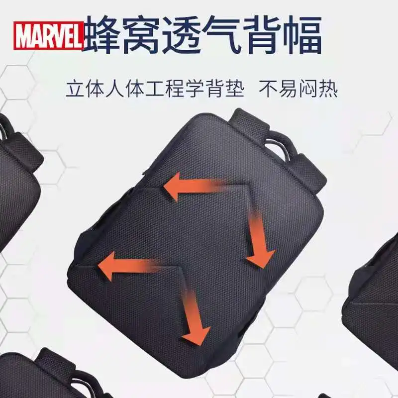 Disney New School Bags For Boys Primary Student Shoulder Orthopedic Backpack Grade 1-5 Light Large Capacity Iron Man Mochila