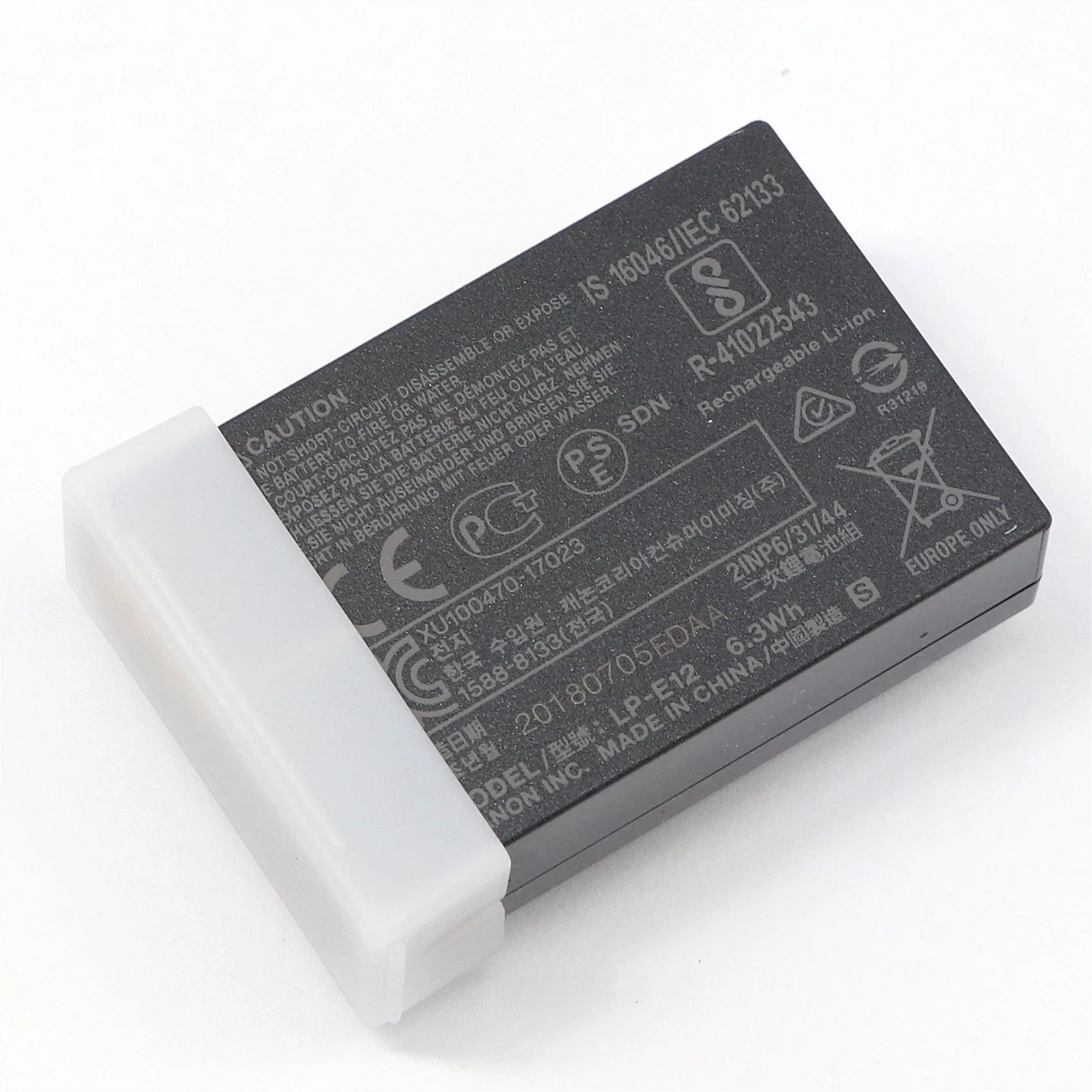 Original LP-E12 875mAh Digital Camera Battery For Canon EOS M50 M10 M100 M2 M200 100D M Kiss X7 Rebel SL1 LC-E12E Charger | Электроника