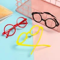 1PC Children Small Round Glasses Kids Decorative Glasses Photography Props Studio Shoot Newborn Baby Clothes Accessories 2