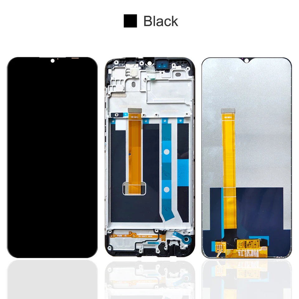 Pantalla Original Para Oppo A15 LCD A15s, Montaje De Digitalizador Con Pantalla Táctil De Reputo Para Realme C11/C12/C15/V3/Q2i /Narzo 20 LCD - AliExprs