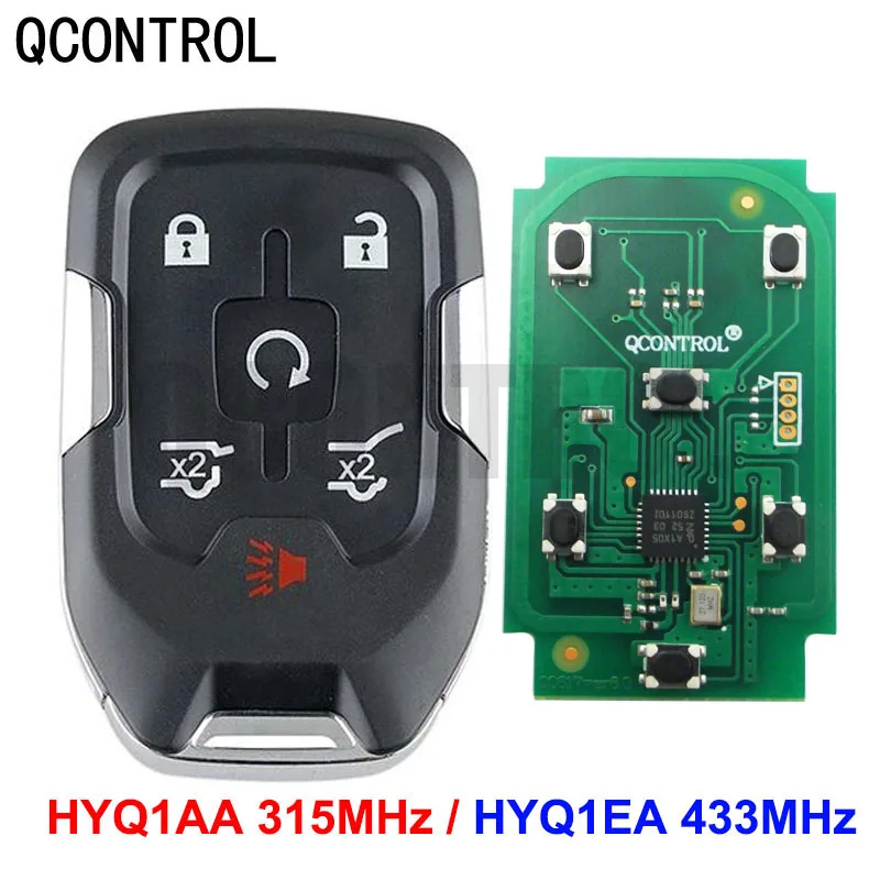 

QCONTROL Remote Key for GMC Yukon XL Denali for Chevrolet Suburban Tahoe 2015-2019 FCC ID: HYQ1AA 13508280 13580804 13508278