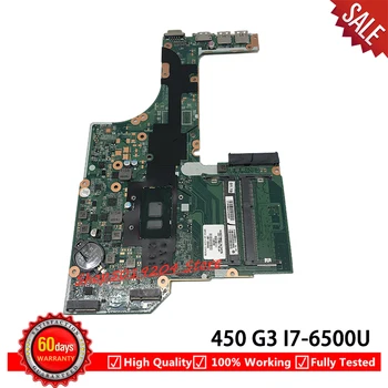 0932 001 0932 501 Sr2ez I7 6500u For Hp Probook 450 G3 470 G3 Laptop Motherboard Da0x63mb6h1 X63 Mainboard Leather Bag