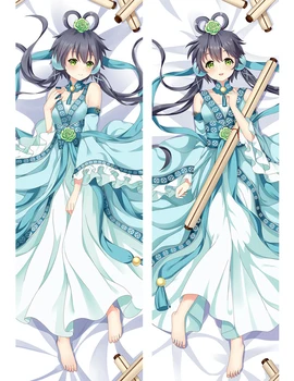 

Anime Luo Tianyi Body Pillow Cover Case Sexy Girls Pillowcases Peach Skin 2 Way Throw Otaku Pillow case