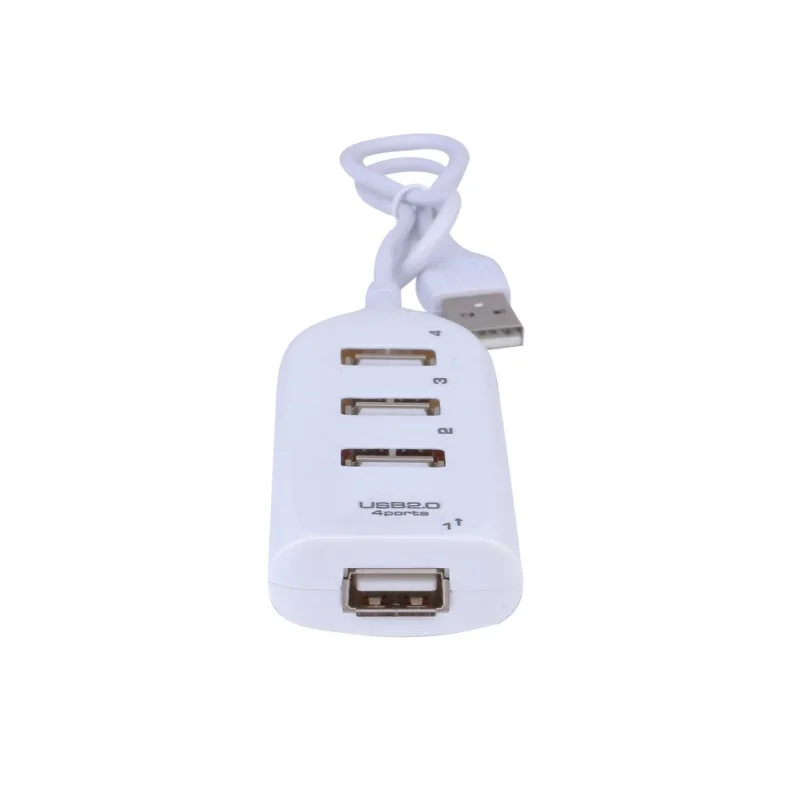 Высокоскоростной Micro Mini 4 порта 2,0 usb-хаб сплиттер адаптер для ноутбука ПК ноутбук приемник периферийные устройства для компьютера аксессуары