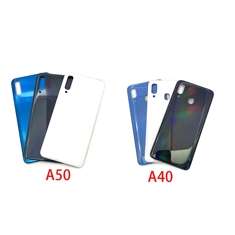 20 шт./лот сзади Батарея крышка Стекло для samsung Galaxy A40 A50 A70 A405F A505F A705F