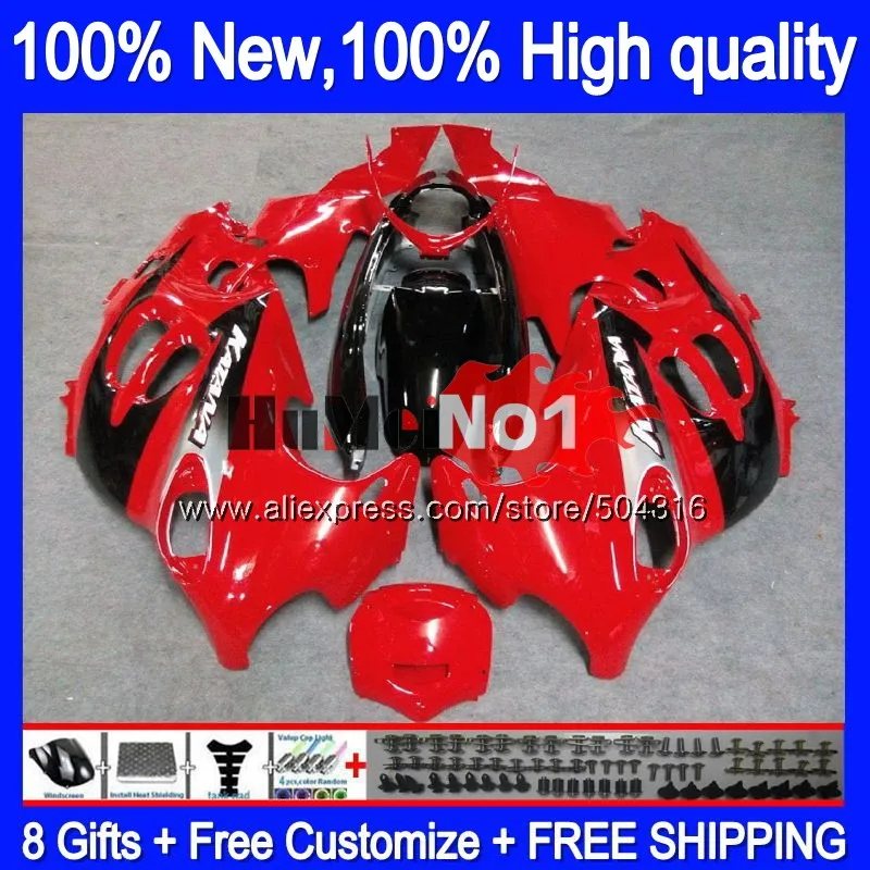 Корпус для SUZUKI Катана GSX600F GSXF 600 750 глянцевый красный 13MC. 36 GSXF750 GSXF600 2003 2004 2005 2006 2007 03 04 05 06 07 обтекатель