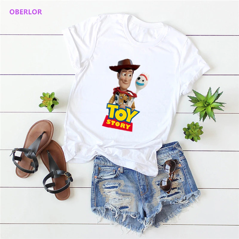 woody and forky walking