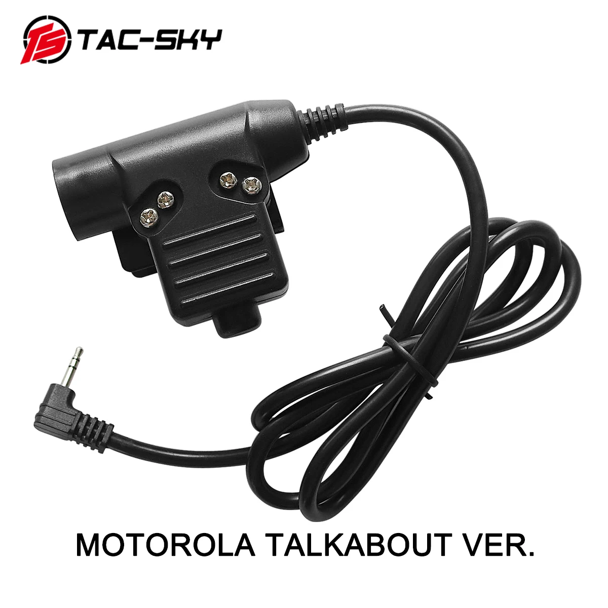 TAC-SKY U94 PTT MOTOROLA TALKABOUT VER 1pin разъем наушники аксессуары PTT U94 Ушная гарнитура Военная Тактическая рация адаптер