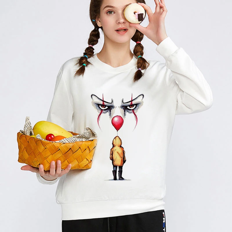 Женские толстовки с капюшоном и принтом на Хэллоуин 2020 толстовка в стиле
