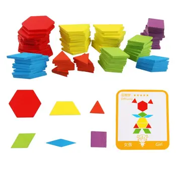

Children Wooden Puzzle Toy Creative Jigsaw Cardboard Kids Early Education Toys