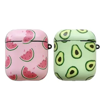 

Avocado Watermelon Silicone Case Protective Cover for Apple AirPods Earphones