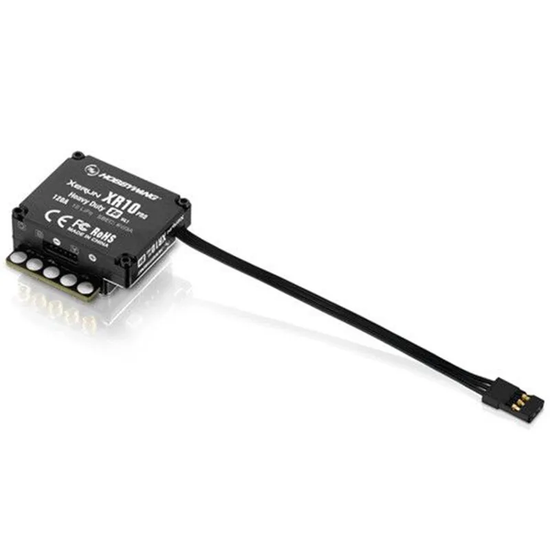 Hobbywing XeRun XR10 Pro 1S LIPO сверхмощный 120A бесколлекторный датчик ESC для 1/12 шкал Топ туринг гоночный автомобиль