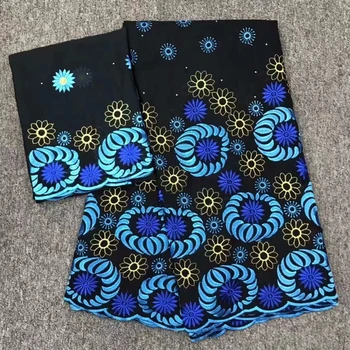 

Hot Selling 100% Cotton African Dry Lace Fabric Nigerian Lace Fabric 2019 High Quality Swiss Voile In Switzerland 5+2YARDS