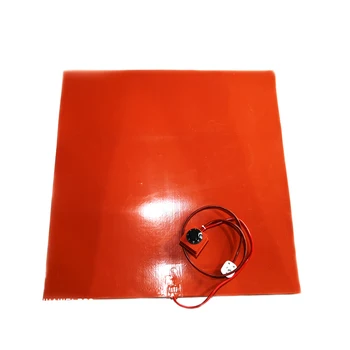 

240V 2000W 800*800*1.5mm Silicone Heater for 3D Printer dial thermostat on wire 1000mm lead wire