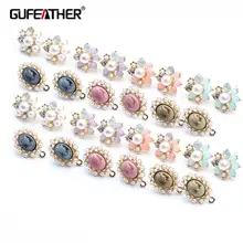 GUFEATHER M425, ювелирные аксессуары, ювелирные изделия, аксессуары части, diy серьги, ручная работа, серьги-гвоздики, изготовление ювелирных изделий, 10 шт./партия