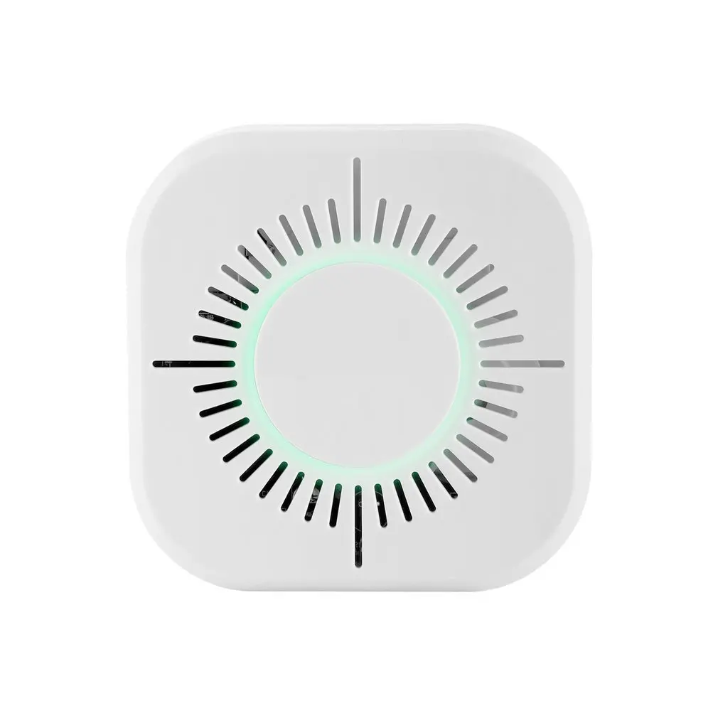 

433MHz Wireless Smoke Detector Fire Protection Portable smoke detector wifi Home Safe Security smoke alarm Sensor White
