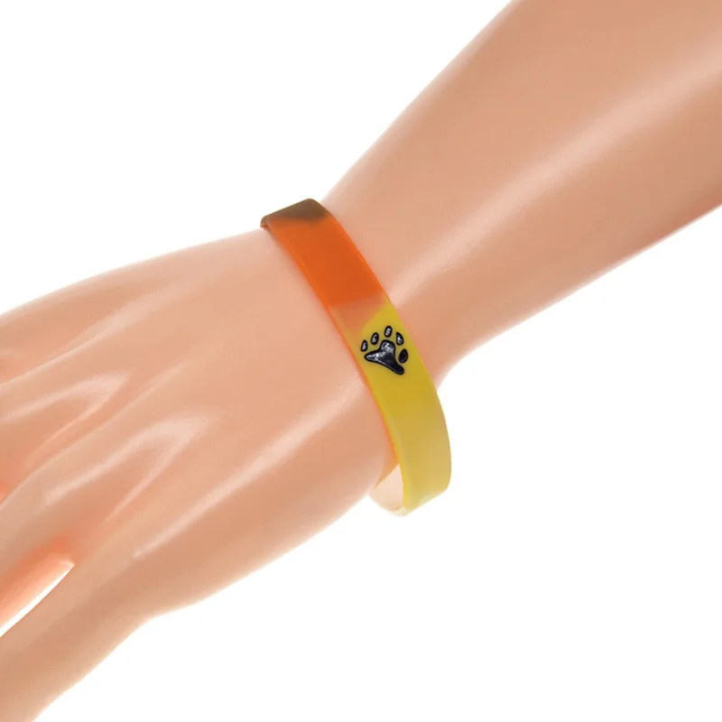 Fashion Bear Pride Silicone Bracelet Soft and Environmentally Friendly Wrist Band All-match Jewelry silicone wristband