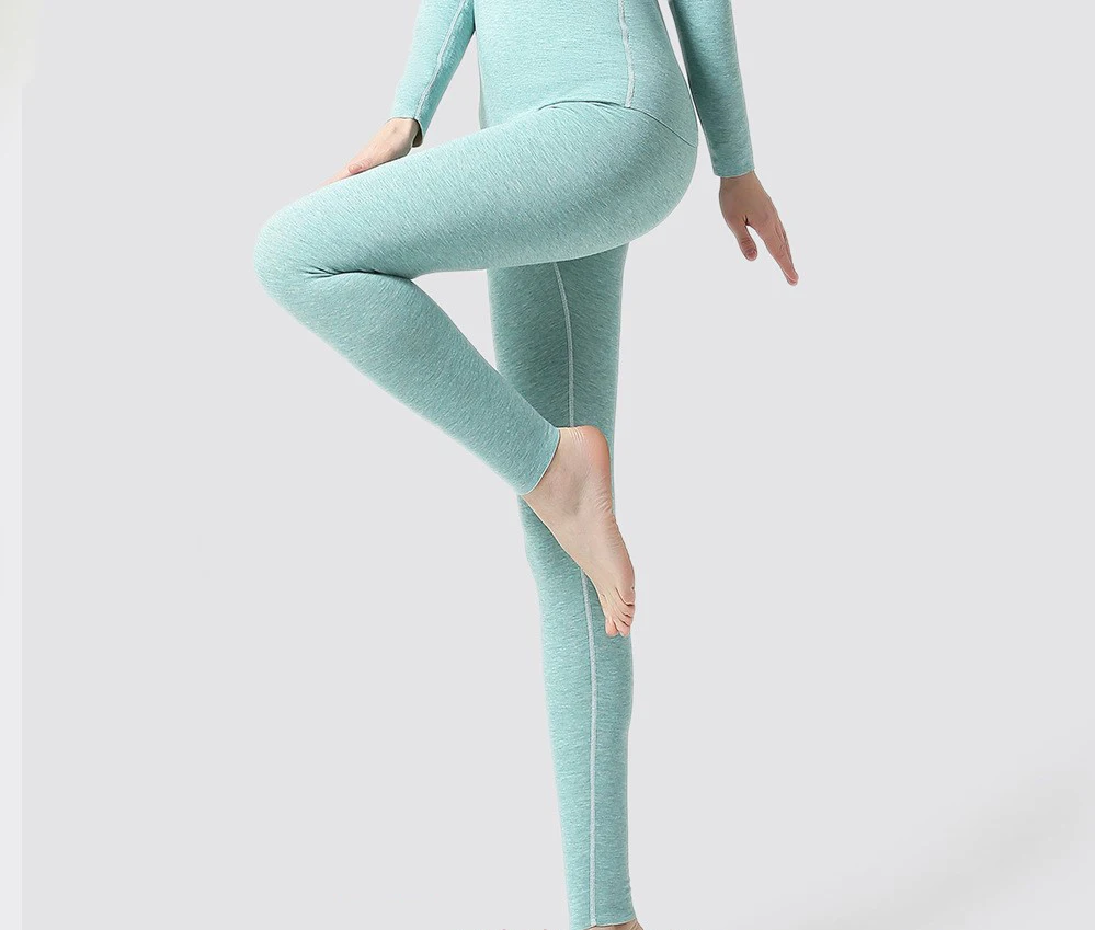 

Thermal Underwear Long Johns Pants Women Winter Warm Sleepwear Seamless Antibacterial Second Female Skin Intimates Warm Trousers