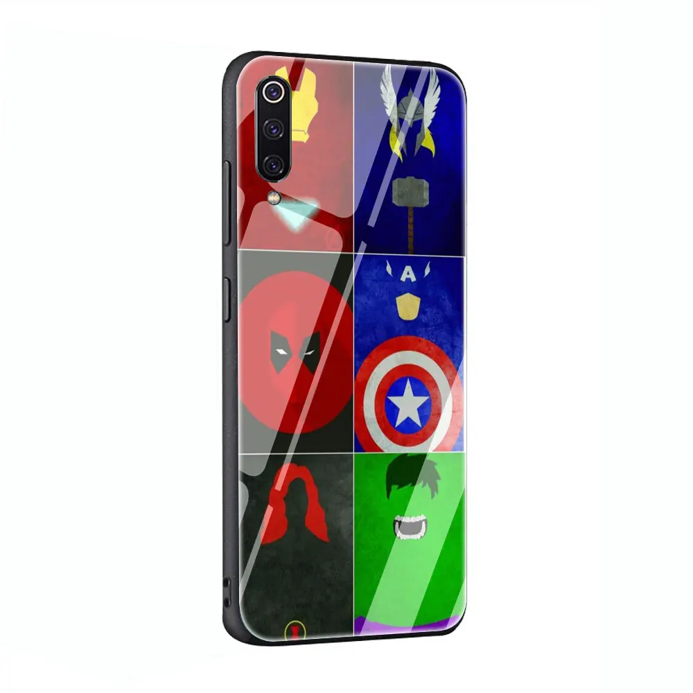 Крутой комикс, супергерой закаленное Стекло чехол для Xiaomi 8 Lite A1 A2 9 Redmi Note 5 6 7 Pro 6A 4X F1 - Цвет: G6
