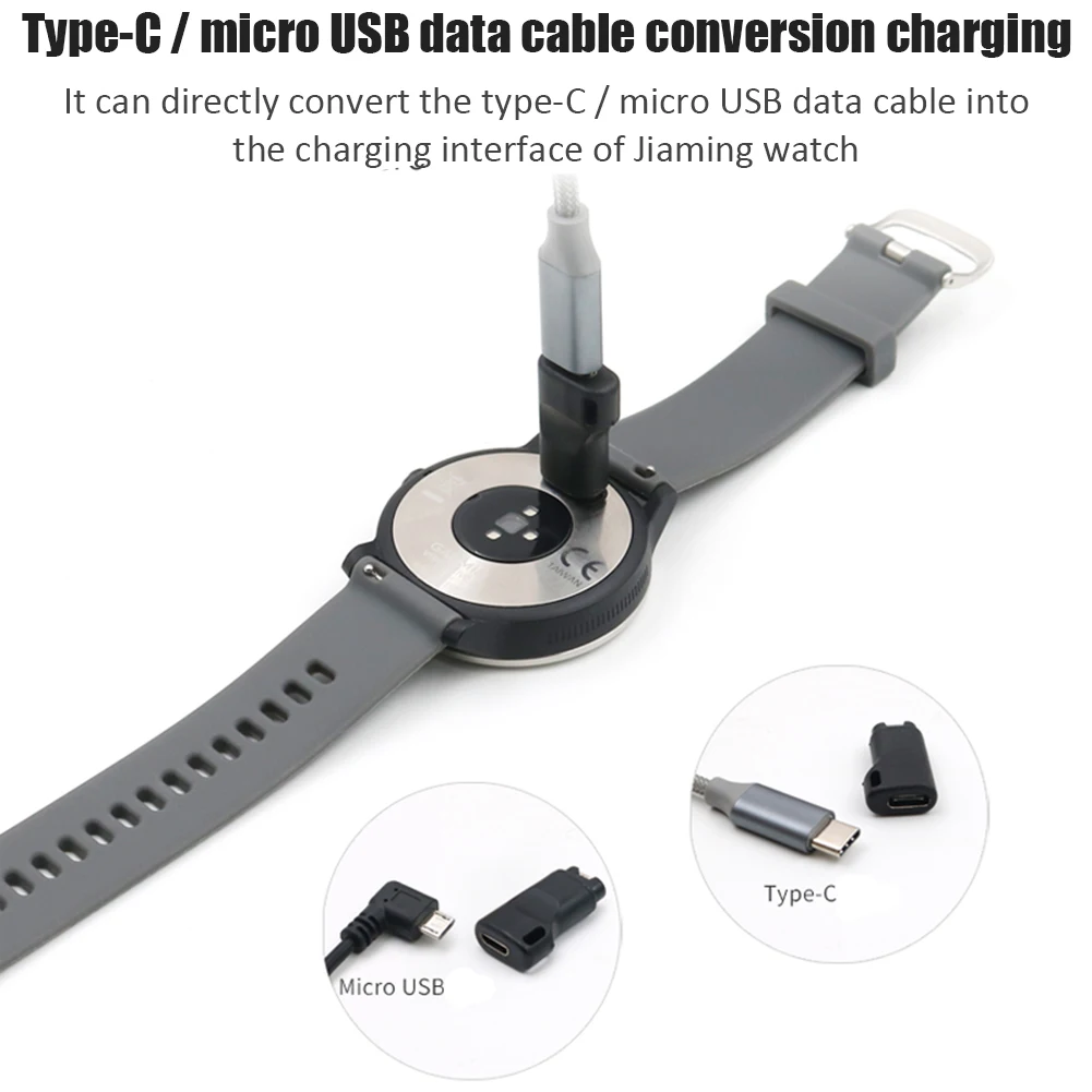 1pc Micro USB / Type C Charger Adapter 