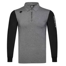 Новинка, рубашка для гольфа, Весенняя и осенняя одежда с длинными рукавами, Спортивная рубашка для гольфа, не скатывается, футболка для гольфа, Cooyute