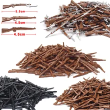 Armas militares bloques de construcción 98k arma modelo Rifle ejército ww2 soldado figuras Fuerzas Especiales PUBG Moc niño regalo de Navidad juguetes