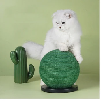 

Cat New Scratching Board Pricky Pear Cat Toy For Kitten Cactus Cat Product Scratch Pad Sisal Cat Scratcher Game Decoration