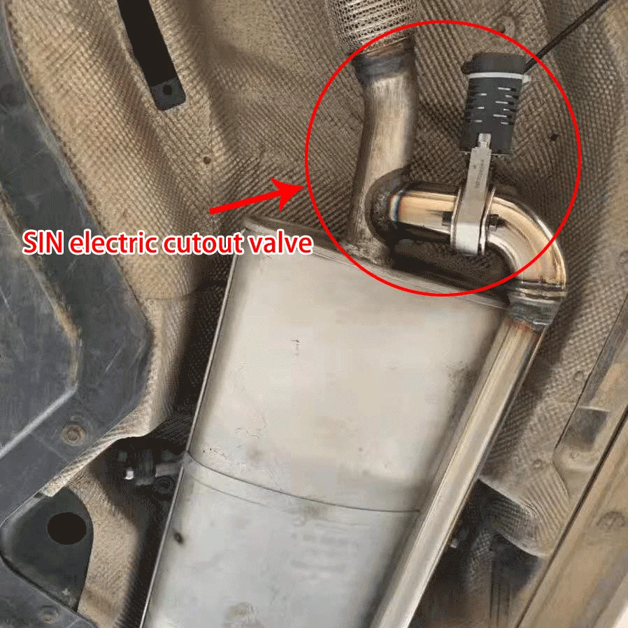 

Exhaust Cutout Valve Electric Exhaust Valve Pipe Valve Set Automobile Wireless Remote Control Valve Systems